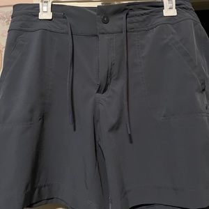 Charcoal grey athletic shorts-Size Large